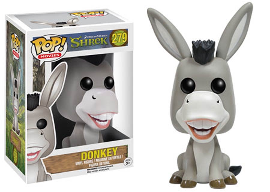 POP Movies 279 Shrek Donkey Vinyl Figure