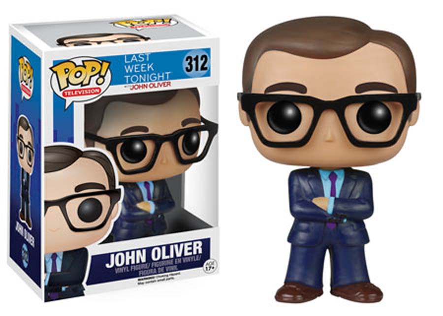 POP Television 312 Last Week Tonight John Oliver Vinyl Figure