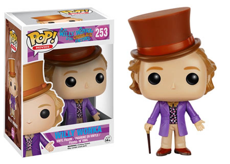 POP Movies 253 Willy Wonka And The Chocolate Factory Willy Wonka Vinyl Figure