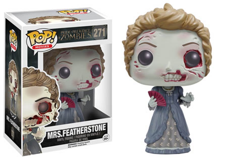POP Movies 271 Pride And Prejudice And Zombies Mrs Featherstone Vinyl Figure
