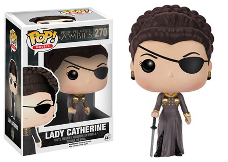 POP Movies 270 Pride And Prejudice And Zombies Lady Catherine Vinyl Figure