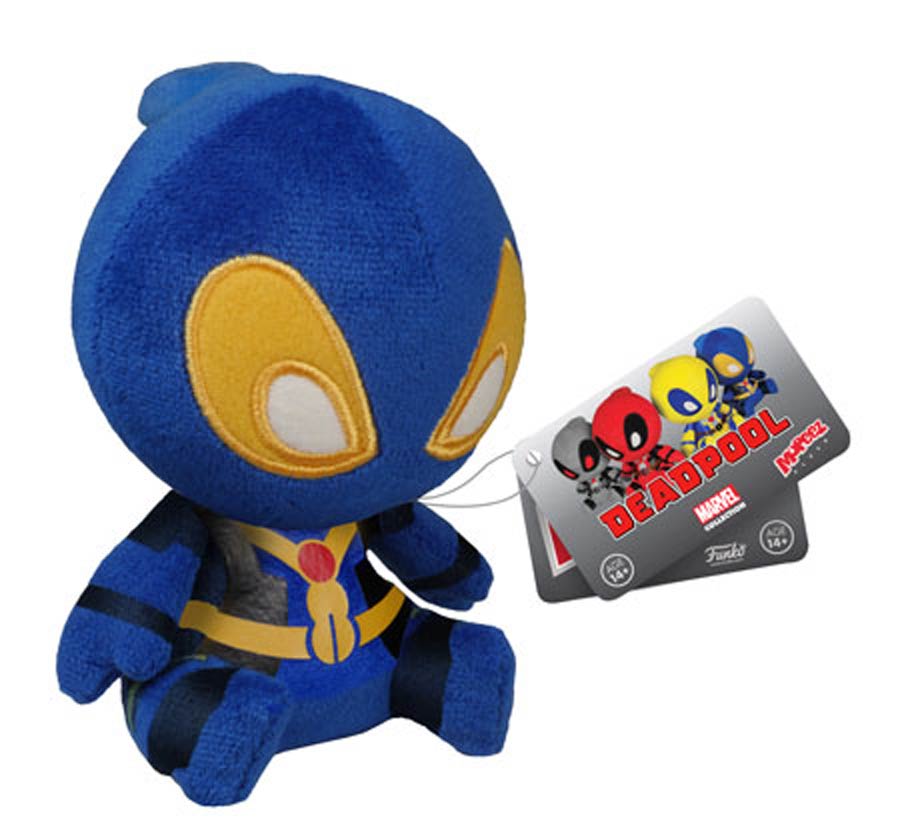 Mopeez Marvel Comics Deadpool X-Men Blue Plushie