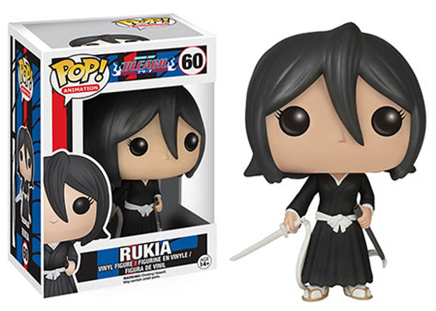POP Animation 60 Bleach Rukia Vinyl Figure