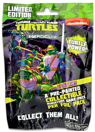 Teenage Mutant Ninja Turtles HeroClix Single Figure Booster Pack