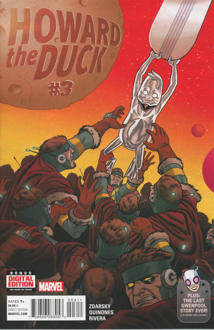 Howard The Duck Vol 5 #3 Cover A 1st Ptg Regular Joe Quinones Cover