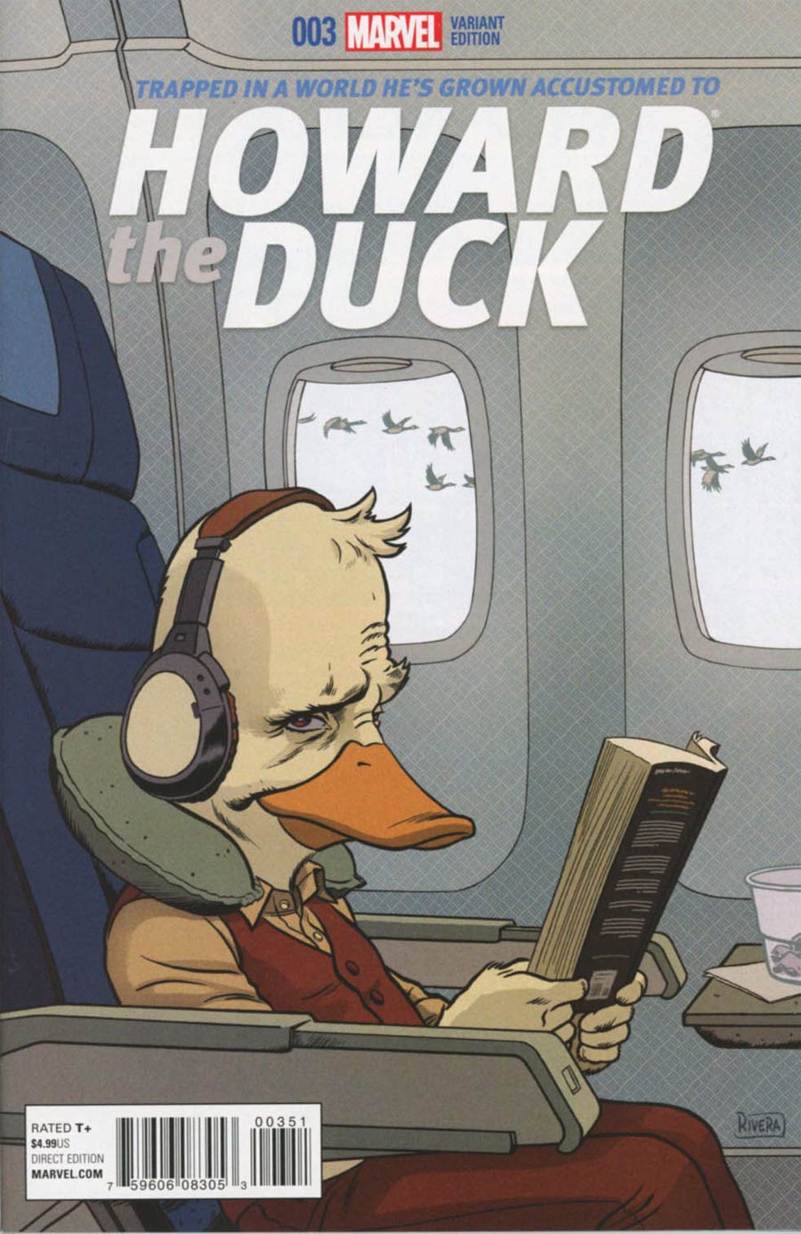 Howard The Duck Vol 5 #3 Cover C Incentive Paolo Rivera Variant Cover