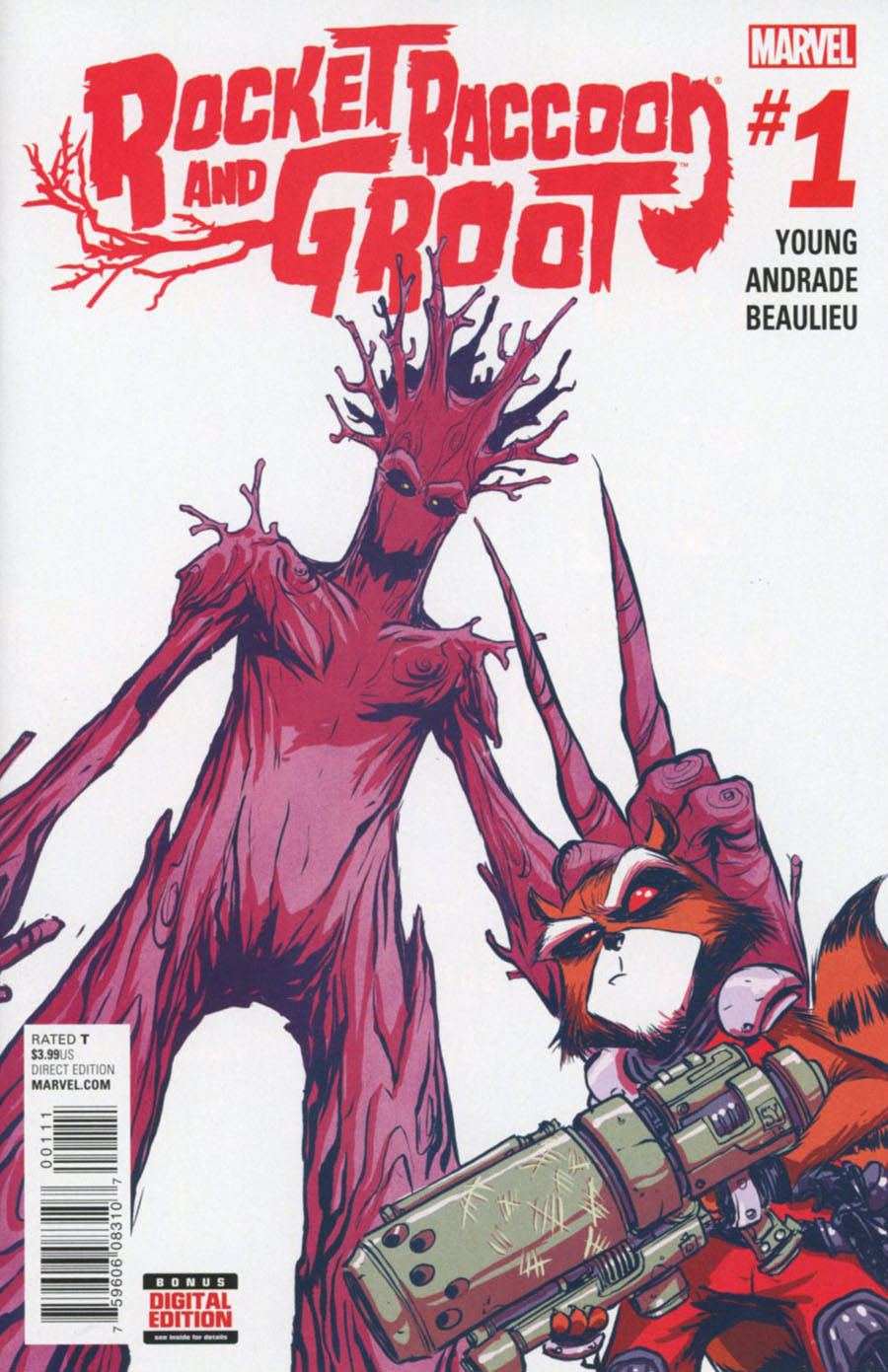 Rocket Raccoon And Groot #1 Cover A 1st Ptg Regular Skottie Young Cover