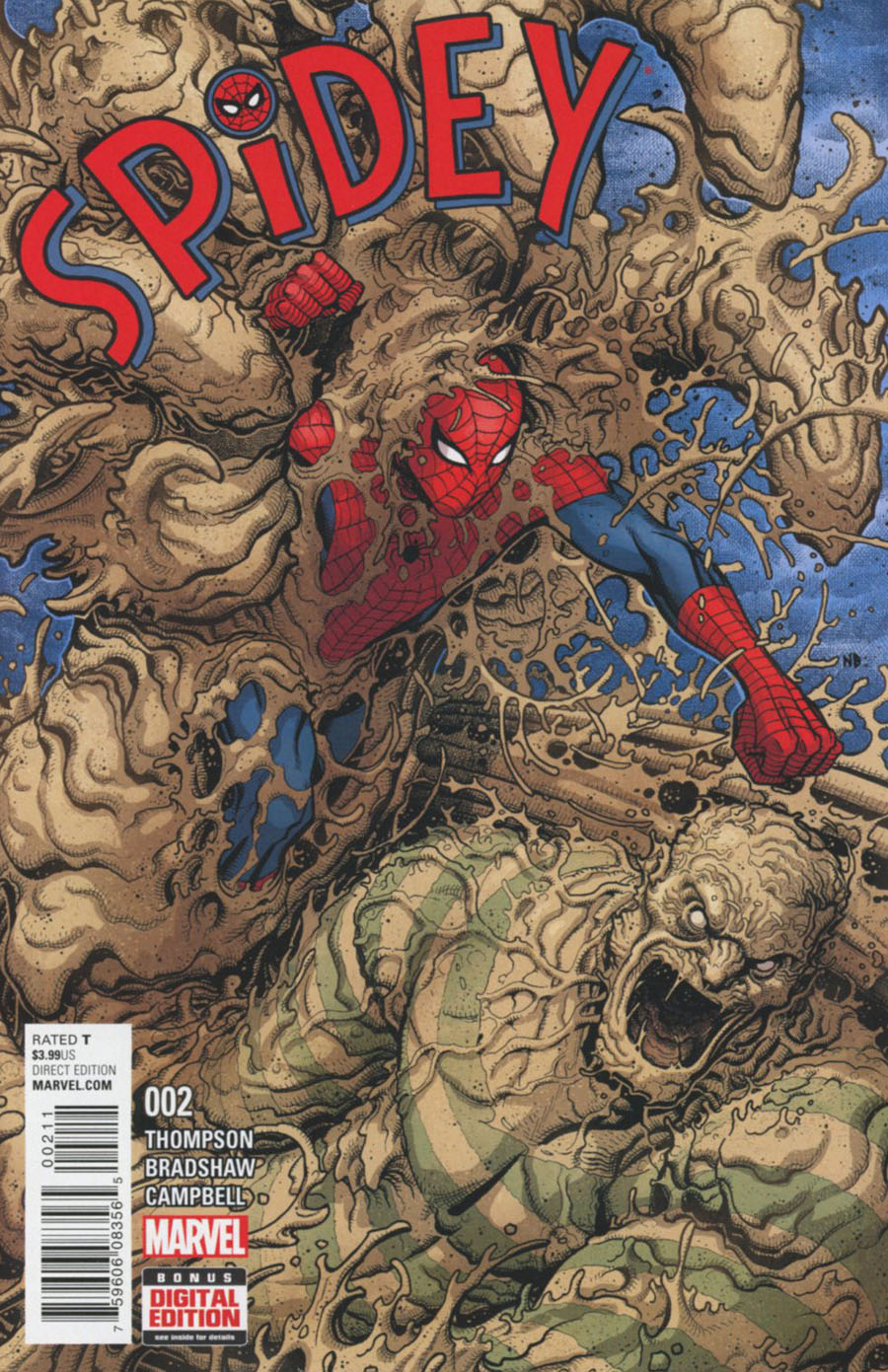 Spidey #2 Cover A 1st Ptg Regular Nick Bradshaw Cover