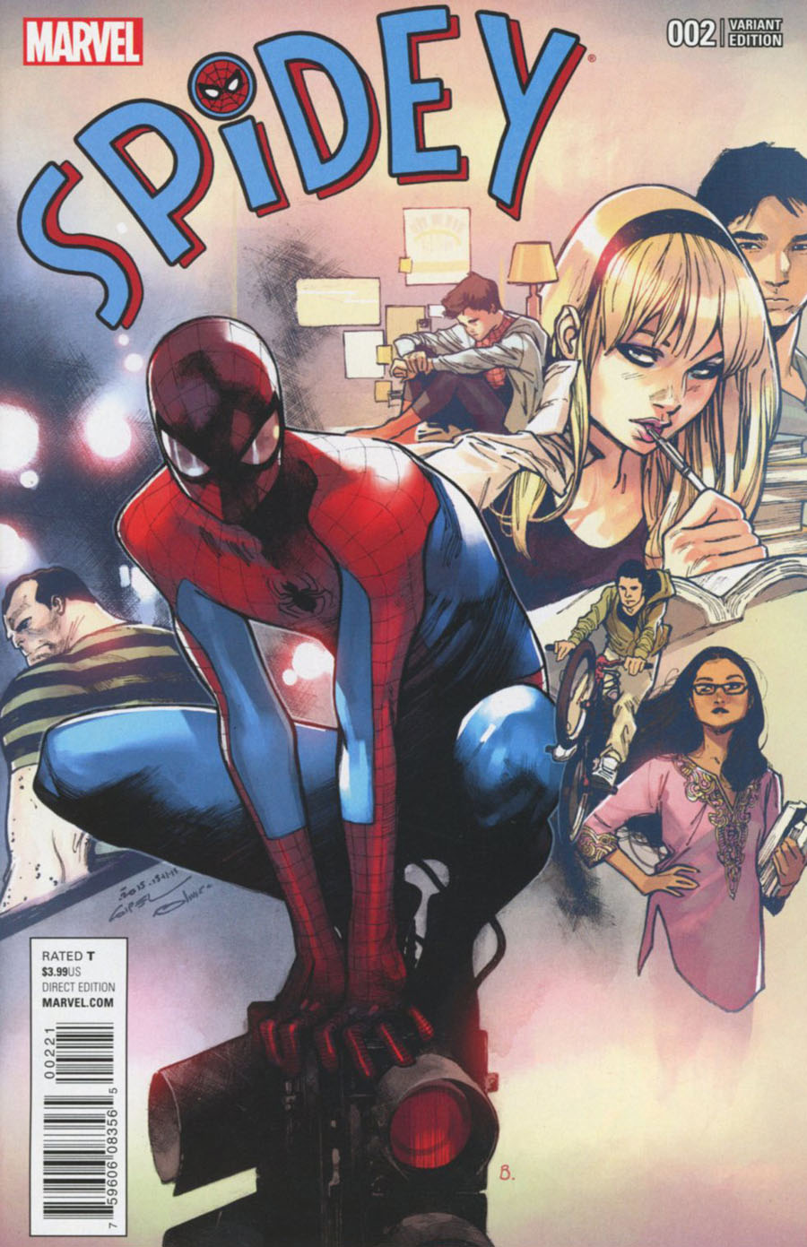 Spidey #2 Cover B Incentive Olivier Coipel Variant Cover