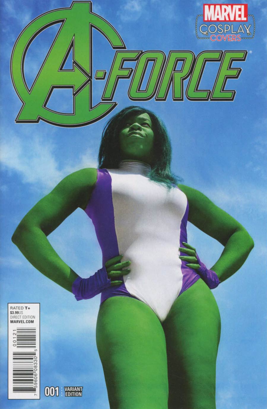 A-Force Vol 2 #1 Cover C Incentive Cosplay Variant Cover