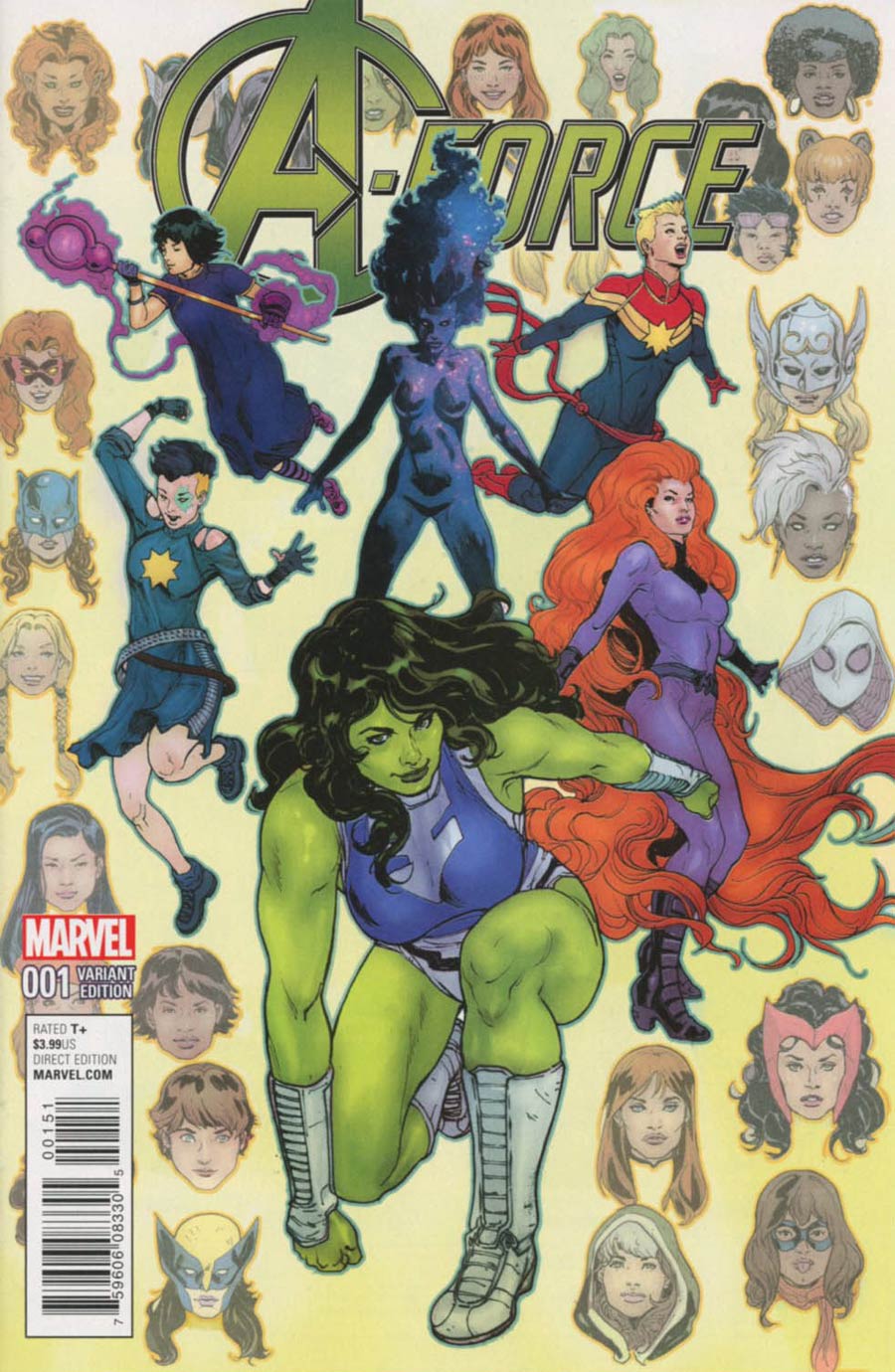 A-Force Vol 2 #1 Cover E Incentive Victor Ibanez Variant Cover