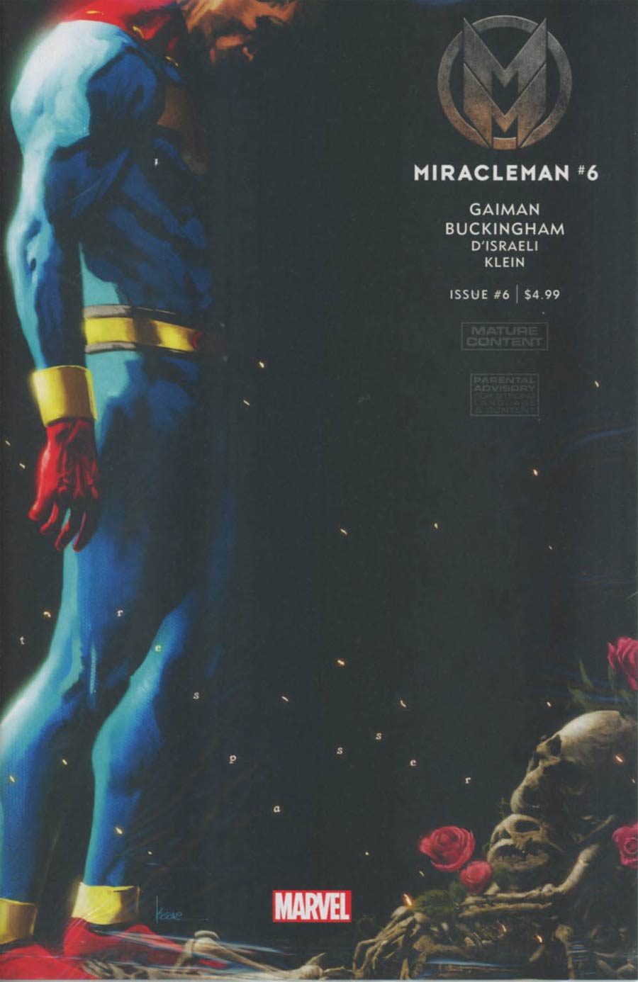 Miracleman By Gaiman & Buckingham #6 Cover B Incentive Kaare Andrews Variant Cover With Polybag