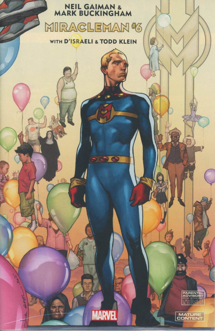 Miracleman By Gaiman & Buckingham #6 Cover C Incentive Olivier Coipel Variant Cover With Polybag