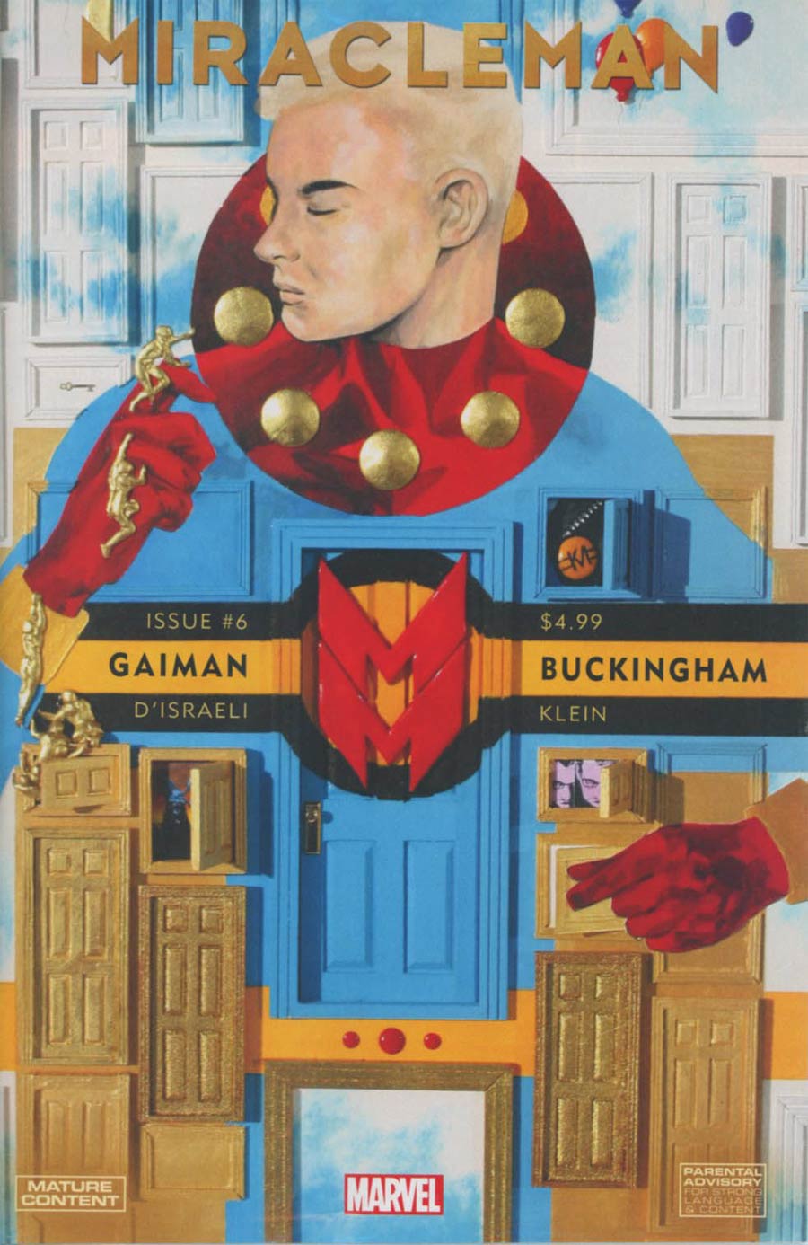 Miracleman By Gaiman & Buckingham #6 Cover D Incentive Mark Buckingham Variant Cover With Polybag