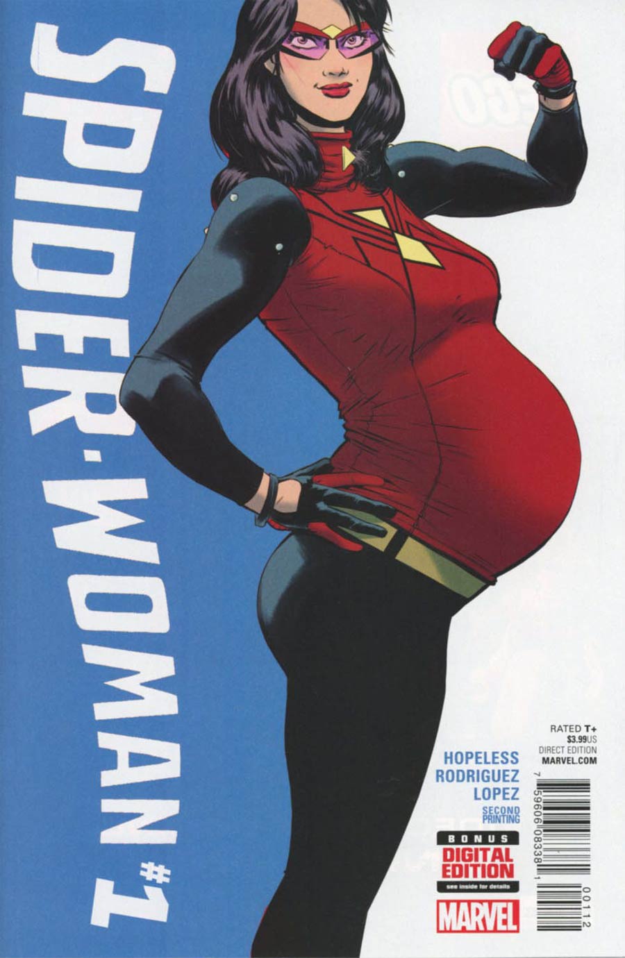Spider-Woman Vol 6 #1 Cover F 2nd Ptg Javier Rodriguez Variant Cover