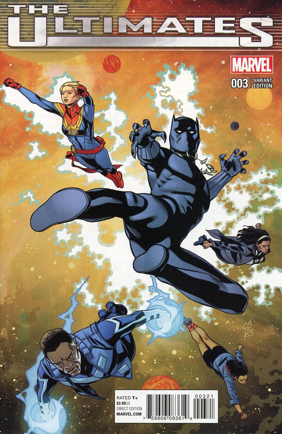 Ultimates Vol 4 #3 Cover B Incentive Chris Sprouse Variant Cover