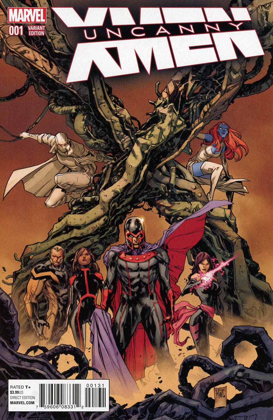 Uncanny X-Men Vol 4 #1 Cover C Incentive Ken Lashley Variant Cover