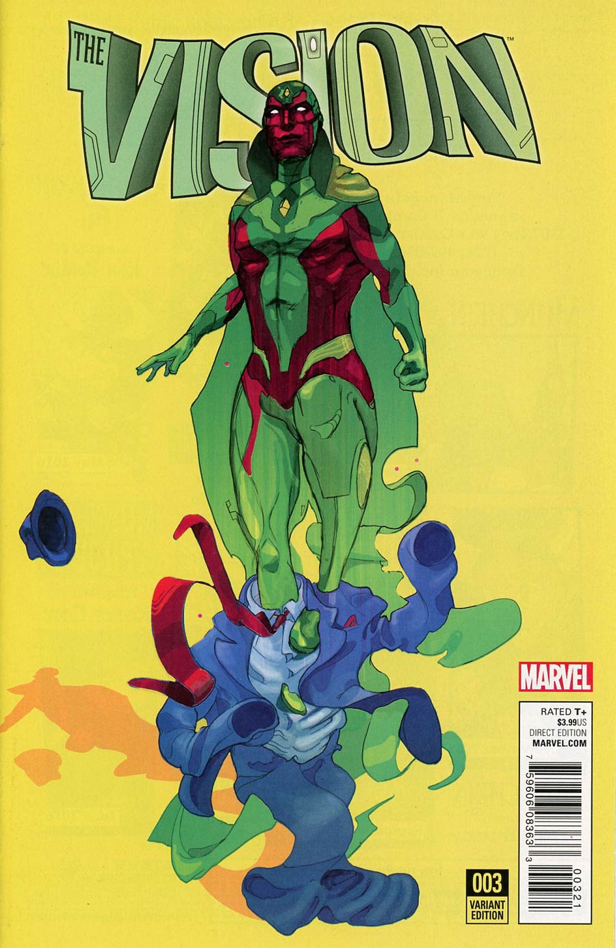 Vision Vol 2 #3 Cover B Incentive Christian Ward Variant Cover