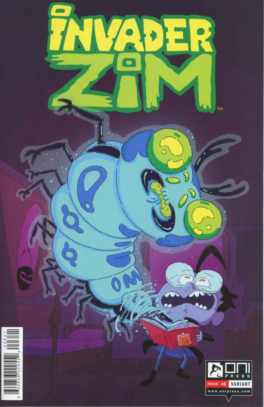 Invader Zim #6 Cover B Variant KC Green Cover