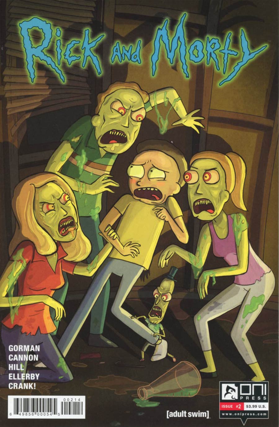 Rick And Morty #2 Cover D 4th Ptg CJ Cannon Variant Cover