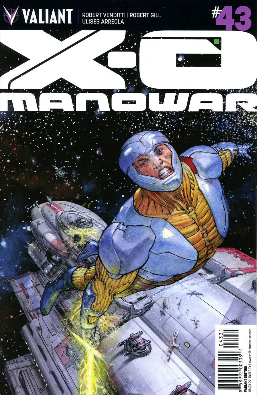 X-O Manowar Vol 3 #43 Cover C Incentive Das Pastoras Variant Cover