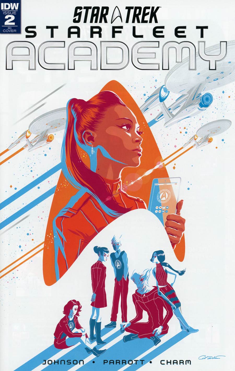 Star Trek Starfleet Academy (IDW) #2 Cover C Incentive George Caltsoudas Variant Cover