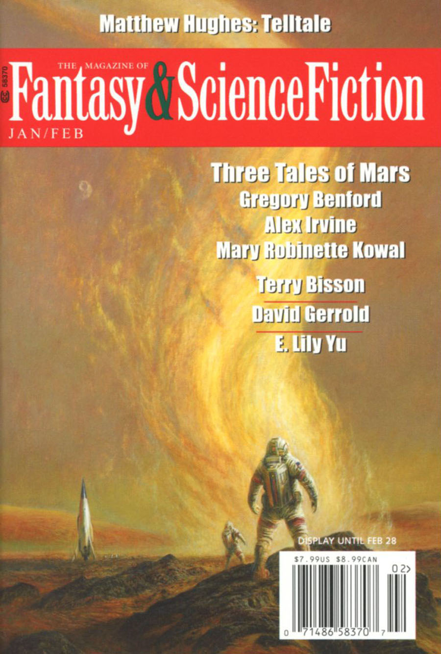 Fantasy & Science Fiction Digest Vol 130 #1 Jan / #2 Feb 2016