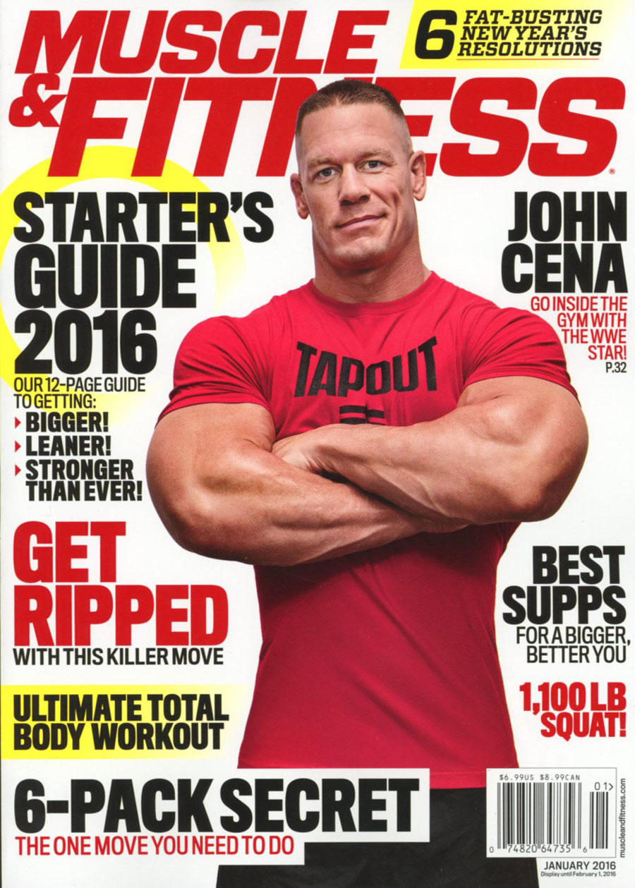 Muscle & Fitness Magazine Vol 77 #1 Jan 2016