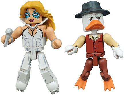 Marvel Minimates Series 64 Secret Wars Dazzler & Howard The Duck 2-Pack