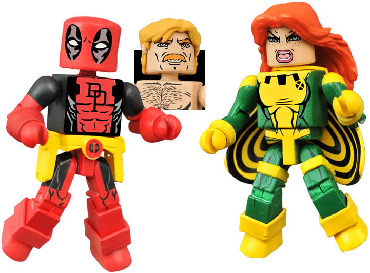 Marvel Minimates Series 65 Deadpool Secret Wars Deadpool & Siryn 2-Pack