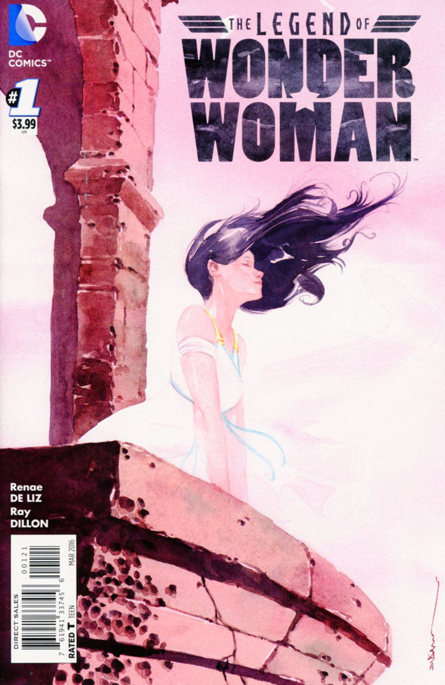 Legend Of Wonder Woman Vol 2 #1 Cover B Incentive Dustin Nguyen Variant Cover