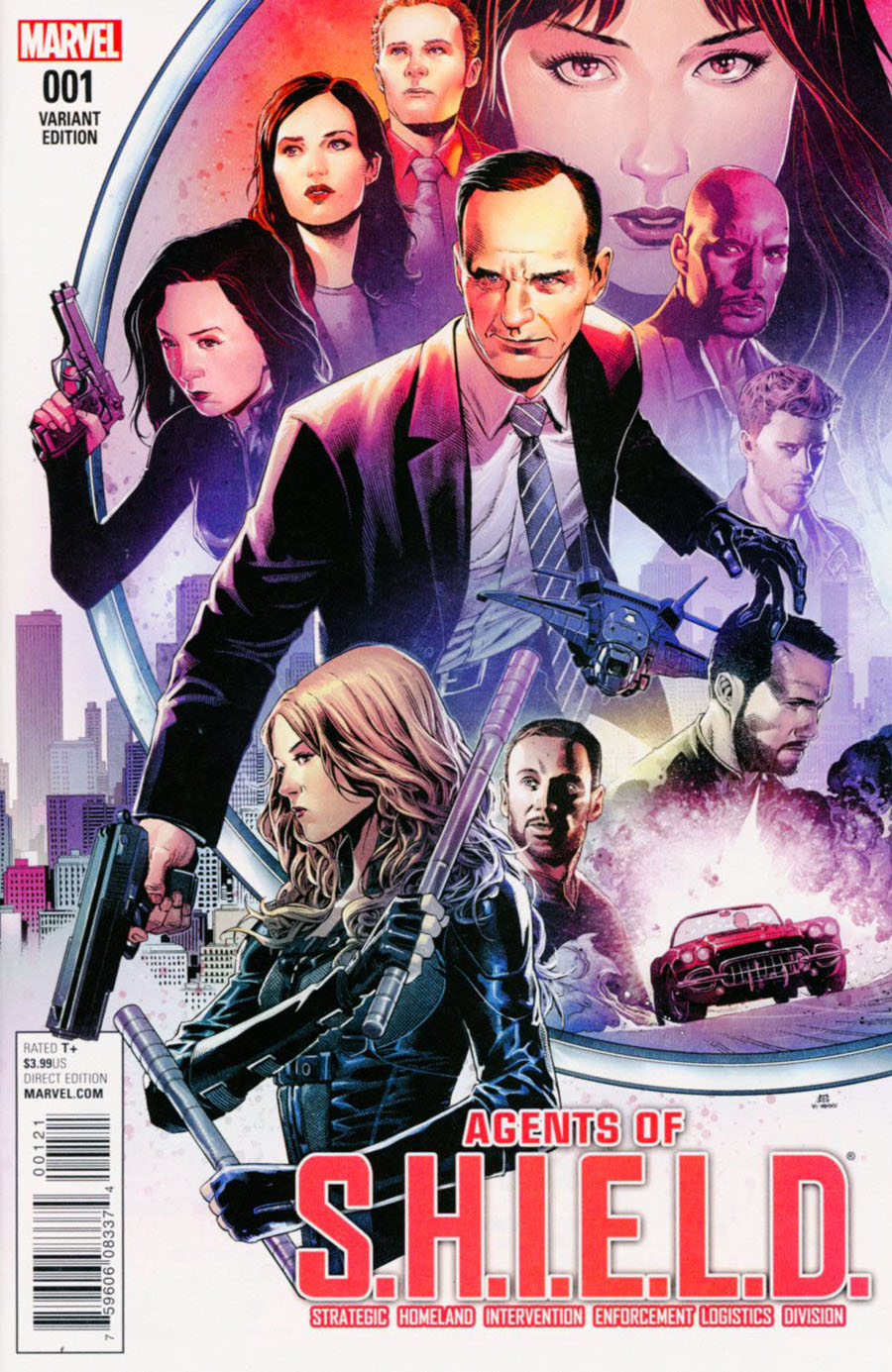 Agents Of S.H.I.E.L.D. #1 Cover E Incentive Jim Cheung Marvels Agents Of S.H.I.E.L.D. Variant Cover