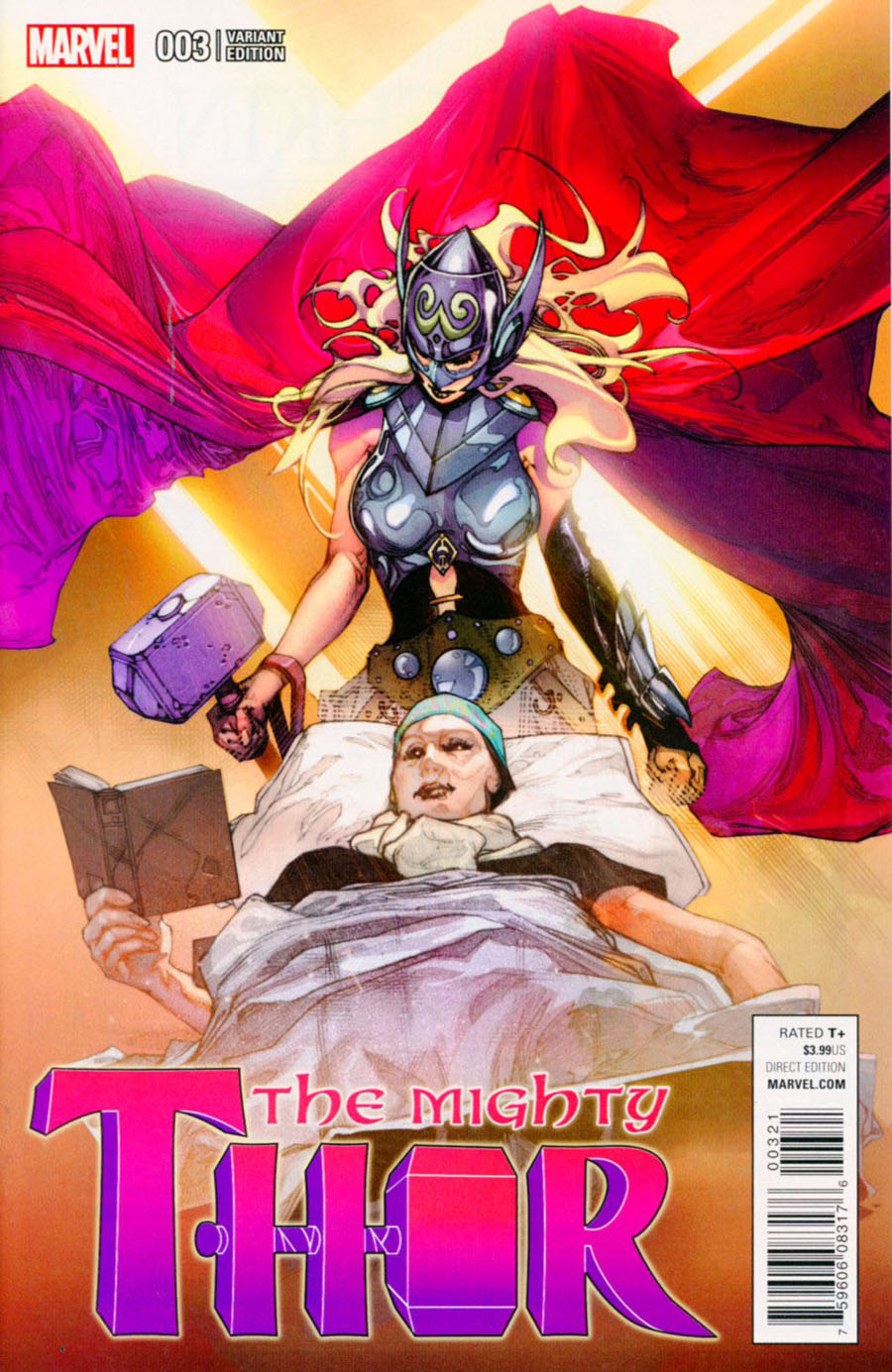 Mighty Thor Vol 2 #3 Cover C Incentive Simone Bianchi Variant Cover