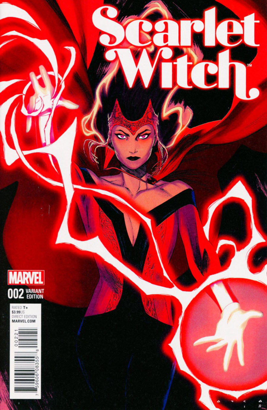 Scarlet Witch Vol 2 #2 Cover B Incentive Kris Anka Variant Cover