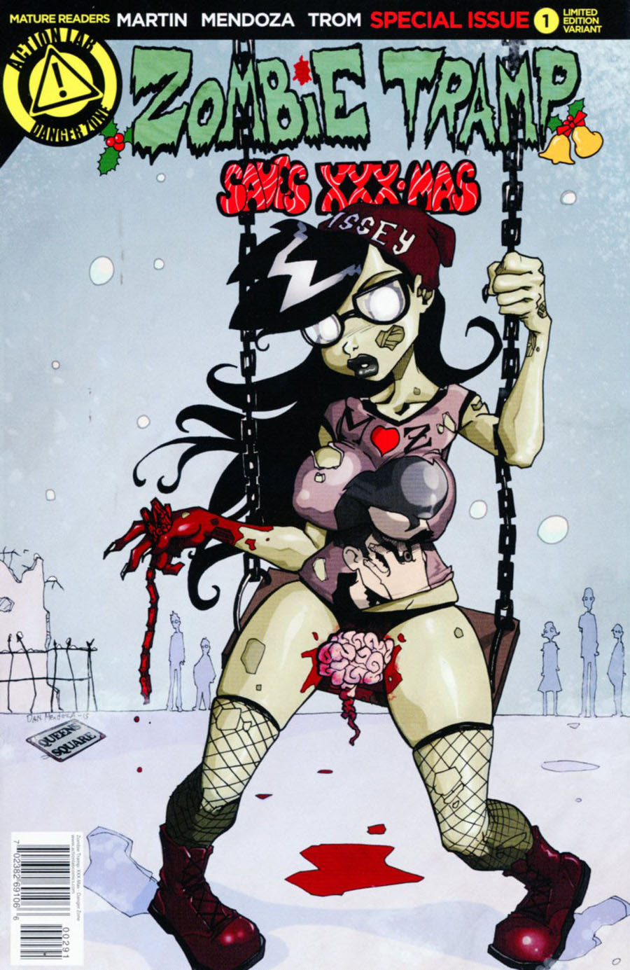 Zombie Tramp XXX-Mas Special Cover G Variant Dan Mendoza AOD Color Variant Cover
