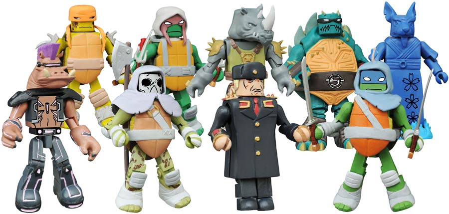 Teenage Mutant Ninja Turtles Minimates Series 3 Foil Blind Mystery Box