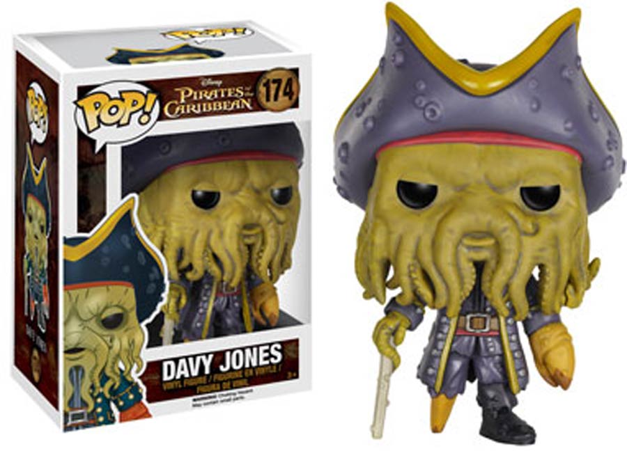 POP Disney 174 Pirates Of The Caribbean Davy Jones Vinyl Figure