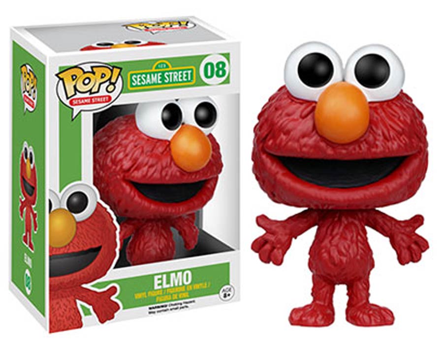 POP Television Sesame Street 08 Elmo Vinyl Figure