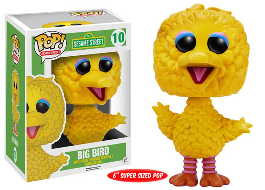 POP Television Sesame Street 10 Big Bird 6-Inch Vinyl Figure