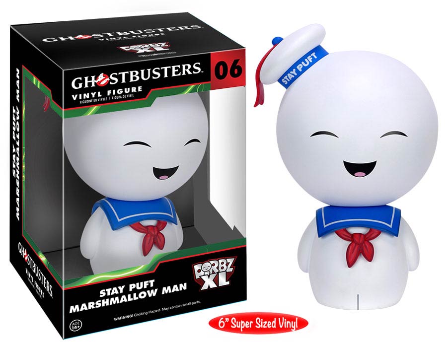 Dorbz XL 06 Ghostbusters Stay Puft Marshmallow Man 6-Inch Vinyl Figure