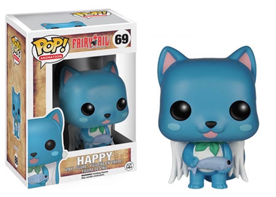 POP Animation 69 Fairy Tail Happy Vinyl Figure