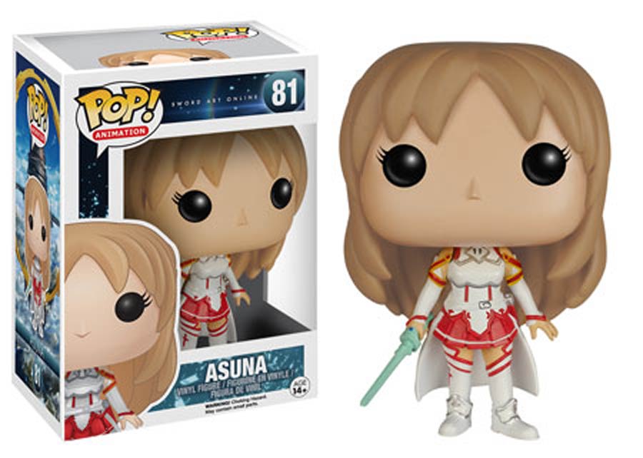POP Animation 81 Sword Art Online Asuna Vinyl Figure