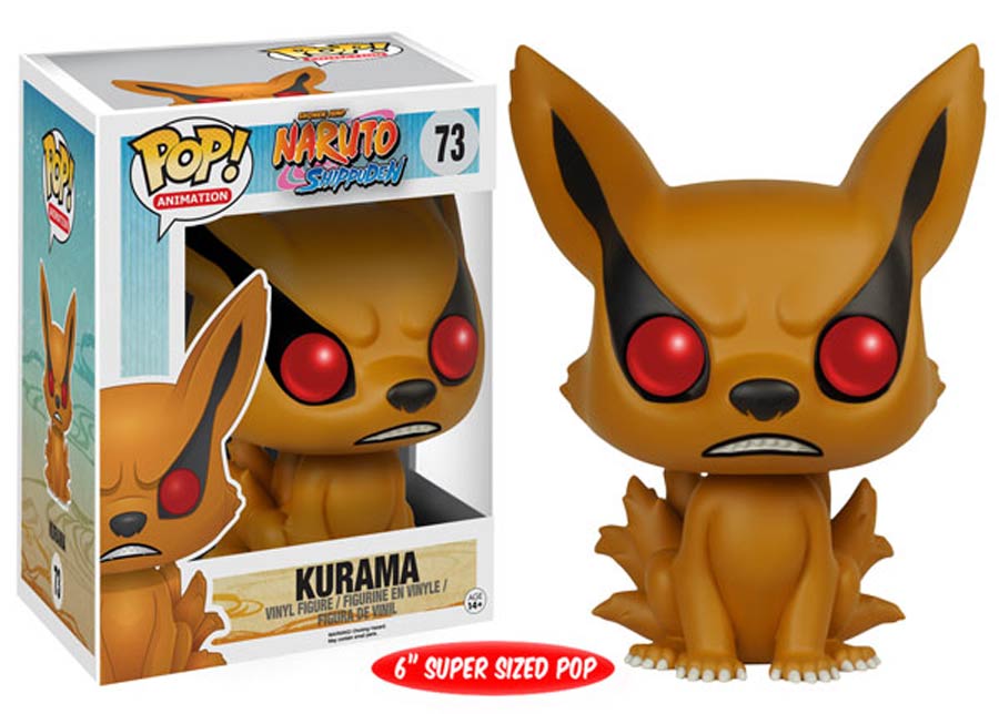 POP Animation 73 Naruto Kurama 6-Inch Vinyl Figure