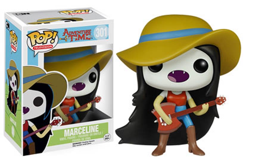 POP Television 301 Adventure Time Marceline With Guitar Vinyl Figure
