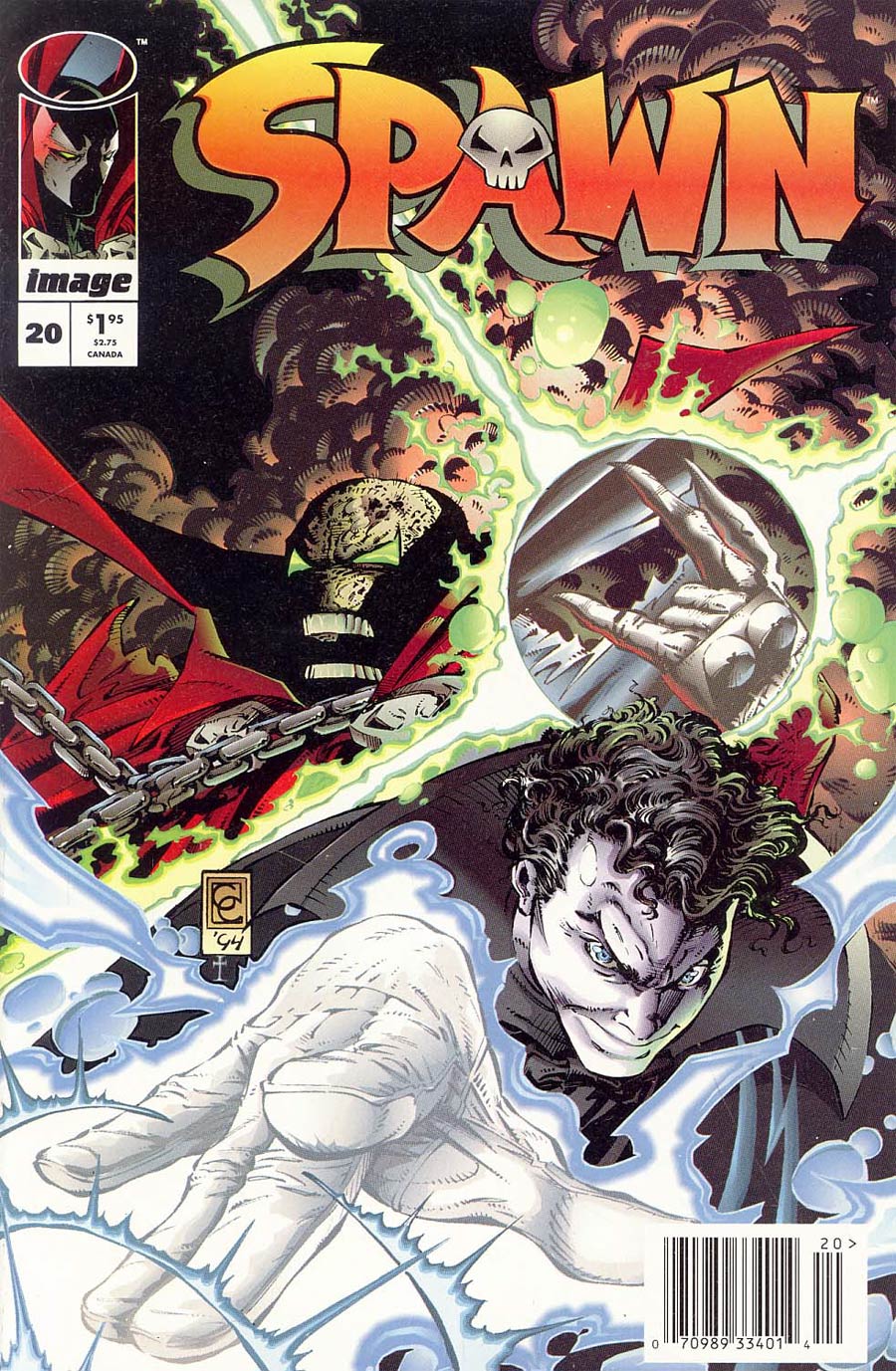 Spawn #20 Cover B Newsstand Edition