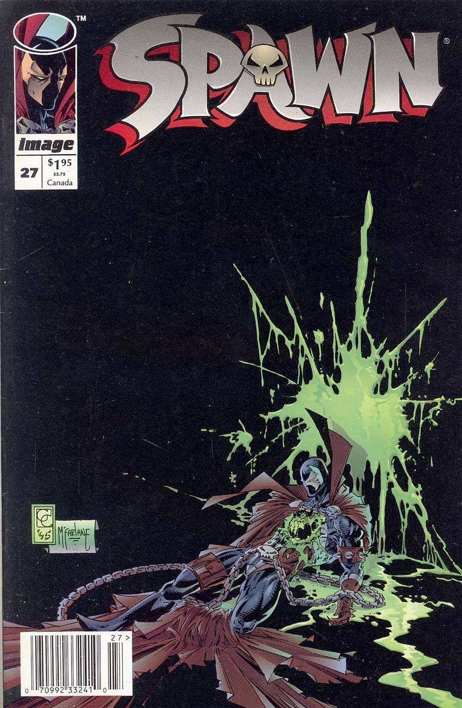 Spawn #27 Cover B Newsstand Edition