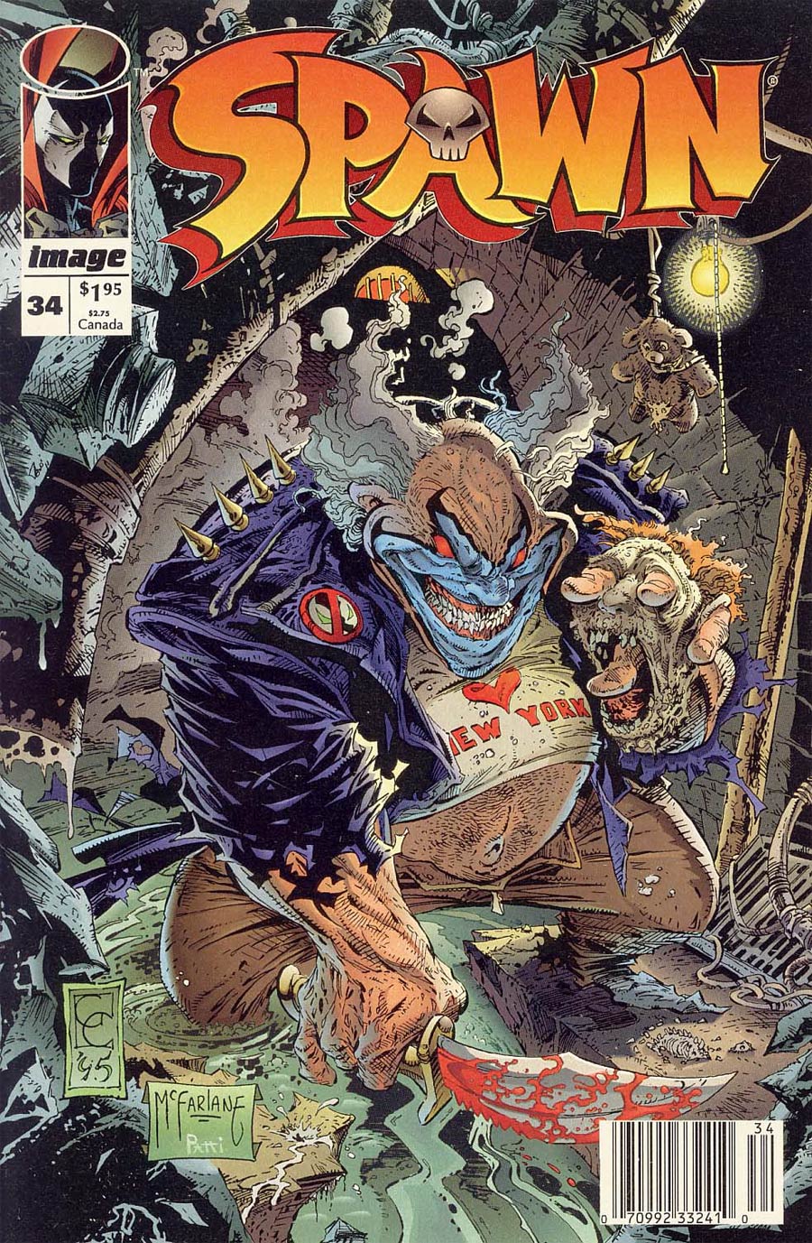 Spawn #34 Cover B Newsstand Edition
