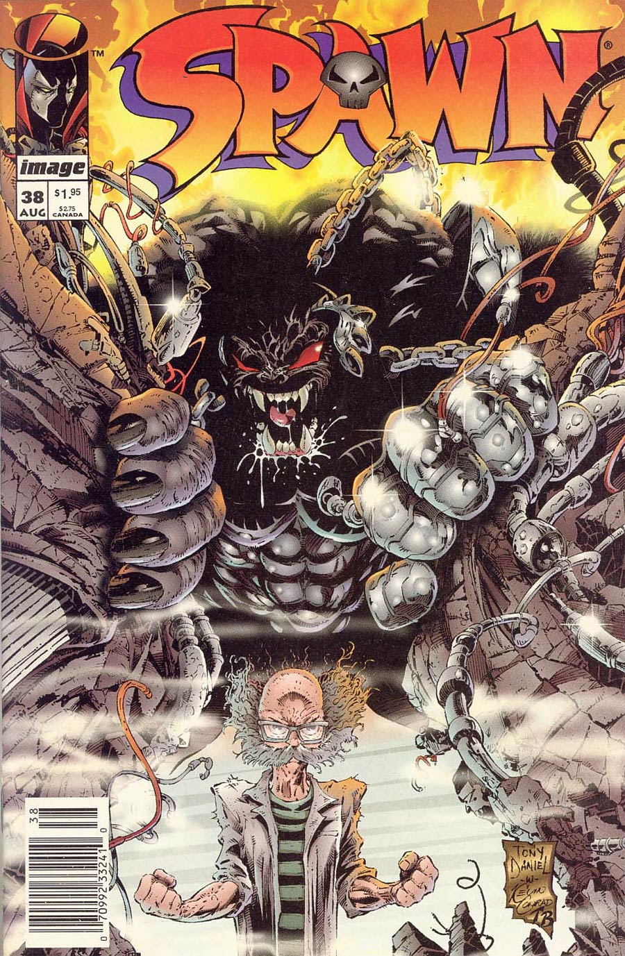 Spawn #38 Cover B Newsstand Edition
