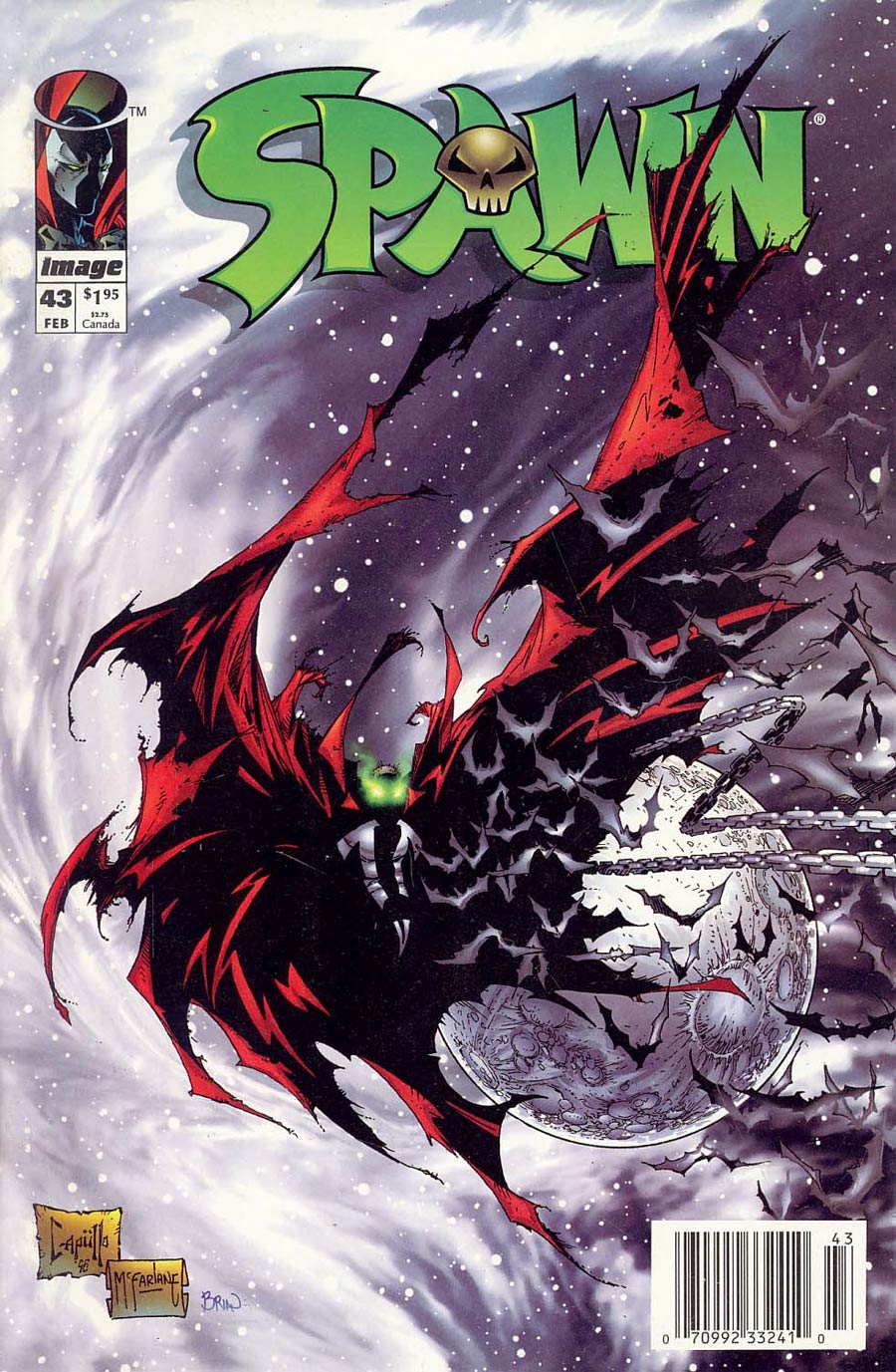 Spawn #43 Cover B Newsstand Edition