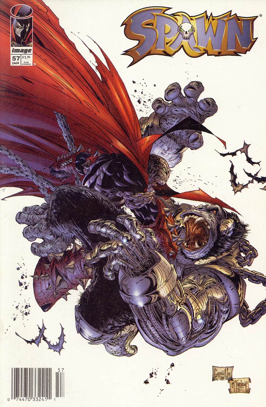 Spawn #57 Cover B Newsstand Edition